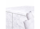 Foil roll self-adhesive wallpaper veneer white marble - magnolia 1,22x50m 1