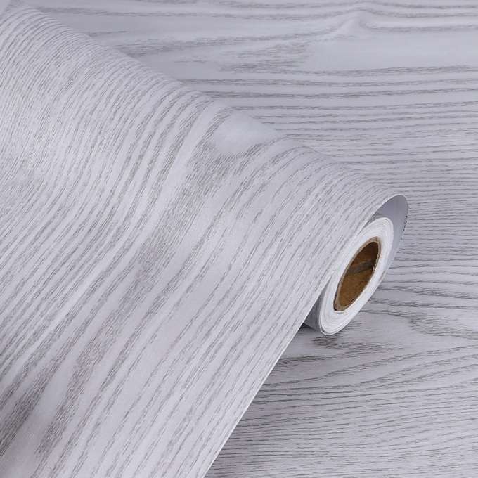 Foil self-adhesive roll oak silver-grey 1,22x50