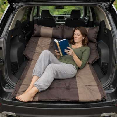 Inflatable mattress sleeping bed for car double 184x131cm