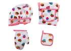 Kitchen set for cooking apron + accessories 5