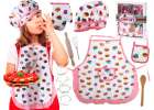 Kitchen set for cooking apron + accessories 1