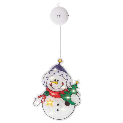 LED lights hanging Christmas decoration snowman