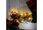 LED lights pendant Christmas decoration Santa's sleigh. 5