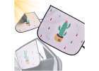 Magnetic curtain car window cover cactus 1