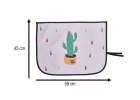 Magnetic curtain car window cover cactus 4