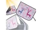 Magnetic curtain car window cover deer 1