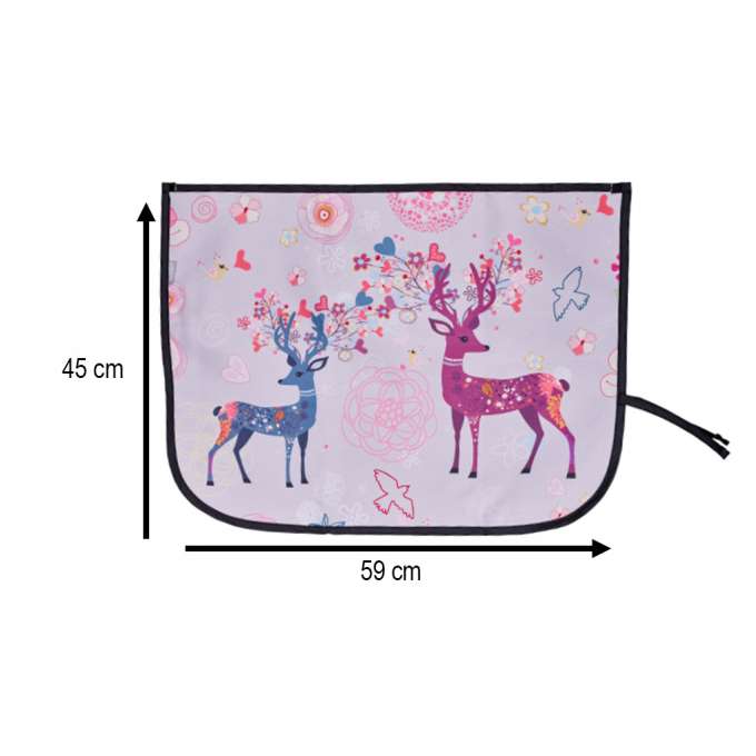 Magnetic curtain car window cover deer