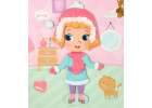 Magnetic puzzle dress up doll 51el. 7