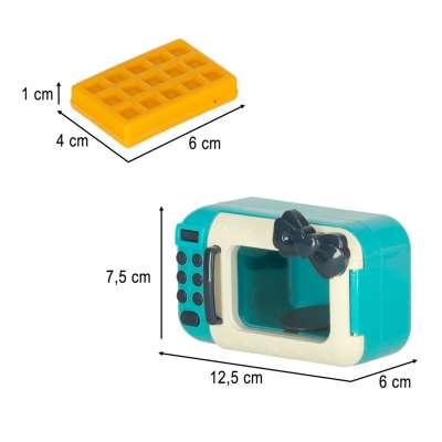 Microwave toaster mixer vegetables + accessories