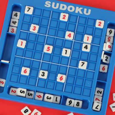 Number puzzle game sudoku puzzle