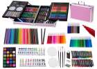 Painting art set in suitcase 145el pink 1