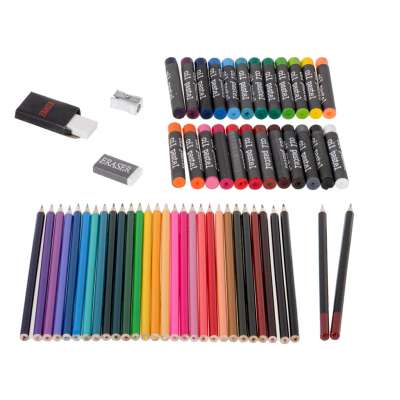 Painting art set in suitcase 145el pink