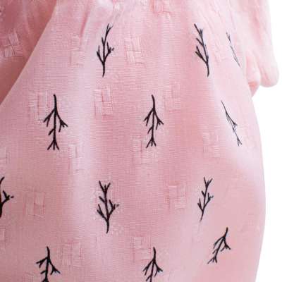 Plush mascot rabbit pink 52cm