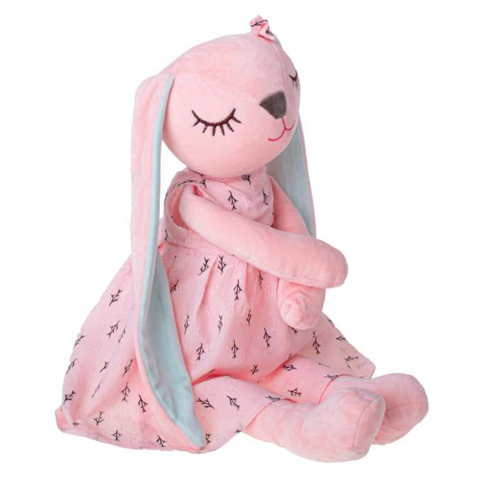 Plush mascot rabbit pink 52cm