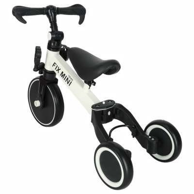 Rowerek Trike Fix Mini biegowy trójkołowy 3w1 z pedałami biały
