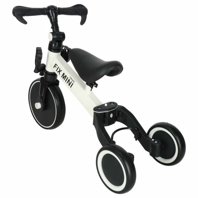 Rowerek Trike Fix Mini biegowy trójkołowy 3w1 z pedałami biały