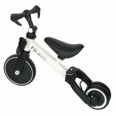 Rowerek Trike Fix Mini biegowy trójkołowy 3w1 z pedałami biały