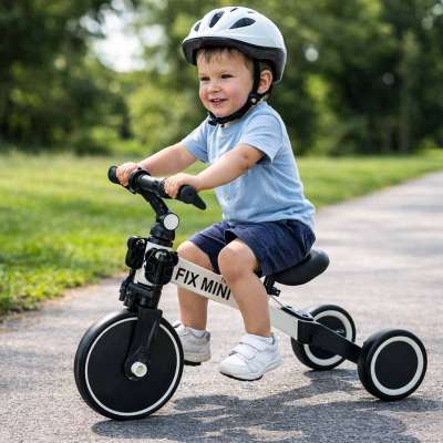 Rowerek biegowy Trike Fix Mini rower wielofunkcyjny 3w1 biały