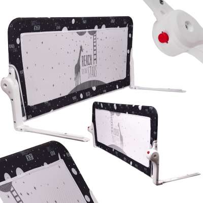 Safety gate barrier bed guard 150cm black