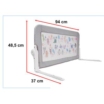 Safety gate barrier bed guard 90cm animals