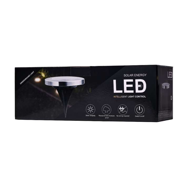 Solar garden LED ground invasion lamp 12pcs