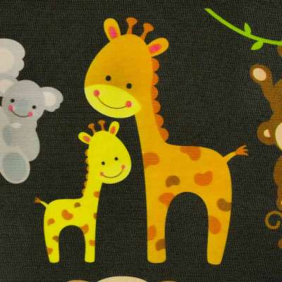 Static curtain sunshade car window cover monkey