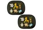 Static curtain sunshade car window cover monkey 1