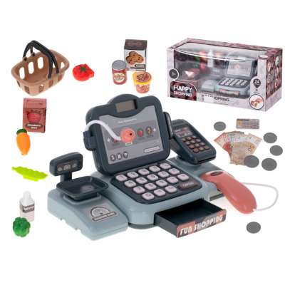 Store cash register shopping cart terminal