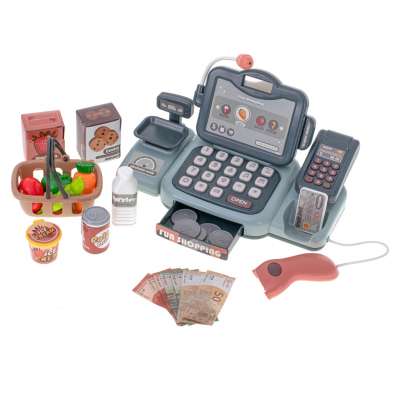 Store cash register shopping cart terminal