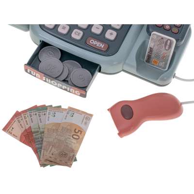 Store cash register shopping cart terminal