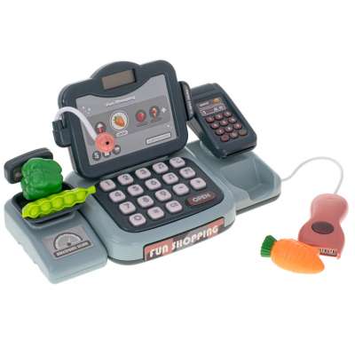 Store cash register shopping cart terminal