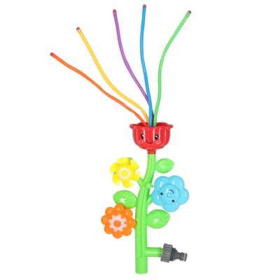 Water sprinkler fountain for children flower