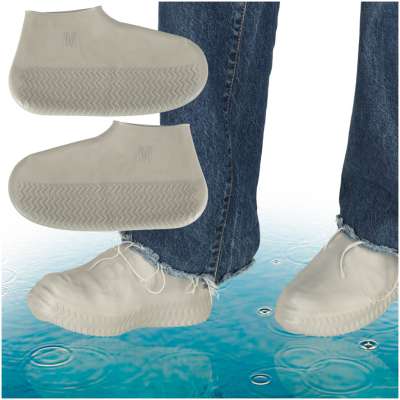 Waterproof boot protectors wellingtons M grey size 35-38