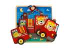 Wooden puzzle fire department 3