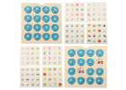 Wooden puzzle memory board game + 4 cards 5