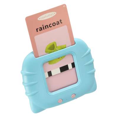 Audio reader for educational cards + 112 non-binary fiches
