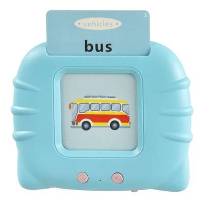 Audio reader for educational cards + 112 non-binary fiches