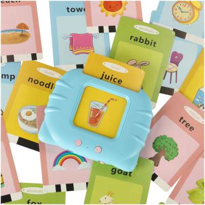 Audio reader for educational cards + 112 non-binary fiches