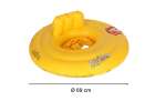 BESTWAY 32096 Kółko do pływania dla niemowląt koło pontonik dla dzieci z siedziskiem pomarańczowe max 15kg 6-18miesięcy 8