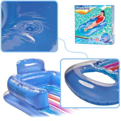 BESTWAY 43028 Inflatable mattress chair blue