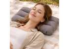 BESTWAY 67121 Gray Velour Inflatable Travel Pillow 6