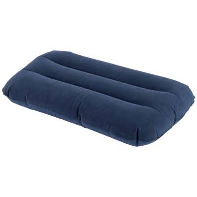 BESTWAY 67121 Navy Blue Velour Inflatable Travel Pillow