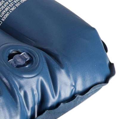 BESTWAY 67121 Navy Blue Velour Inflatable Travel Pillow