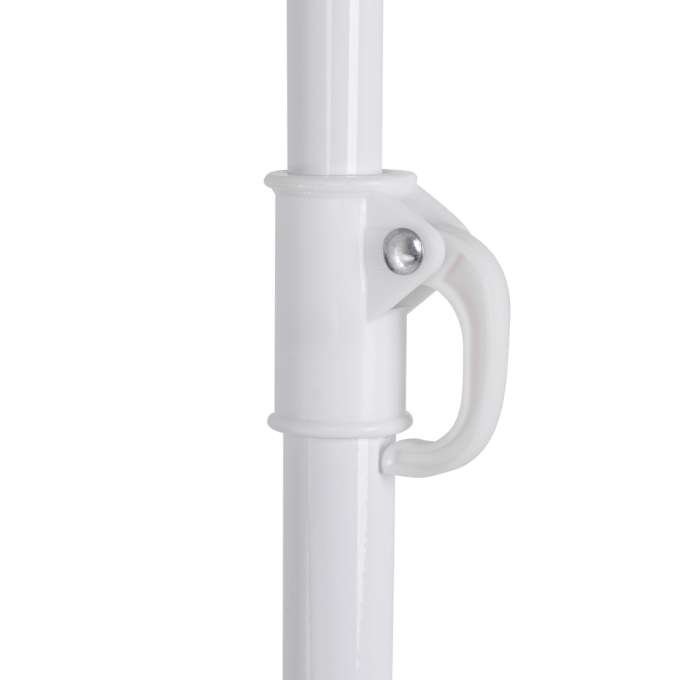 Beach garden umbrella adjustable 150cm broken leaves