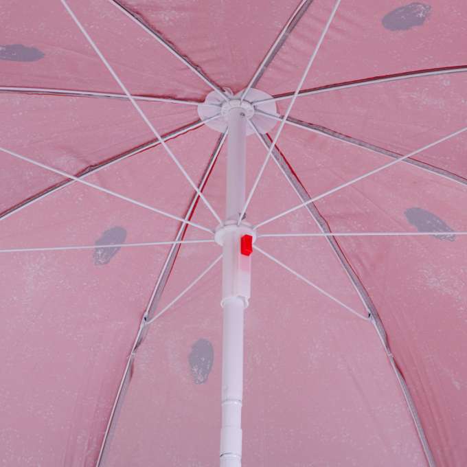 Beach garden umbrella adjustable 150cm broken watermelon
