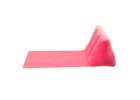 Beach mat beach lounger with backrest inflatable pink 4