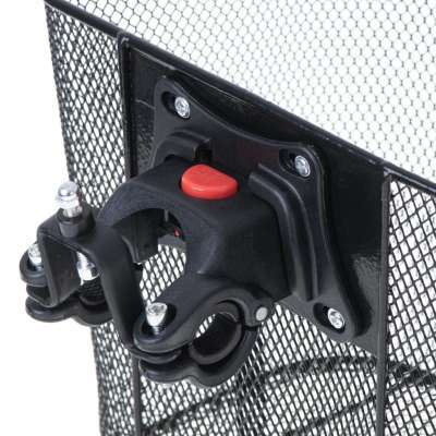Bicycle basket front metal click basket