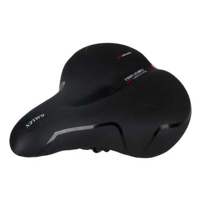 Bicycle saddle RALLEX sports comfortable foam flexible LED light