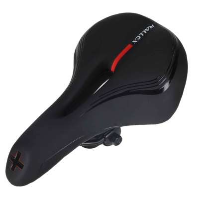 Comfortable sports RALLEX bicycle saddle made of elastic foam