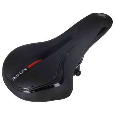 Comfortable sports RALLEX bicycle saddle made of elastic foam
